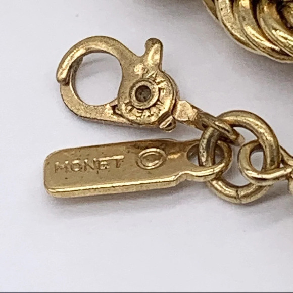 Monet Vintage Gold Twisted Rope Chain - Picture 3 of 3